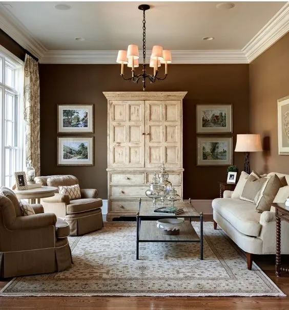 Tips for Using Brown Wall Color in Decoration