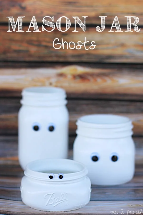 Ghost Glass Jars