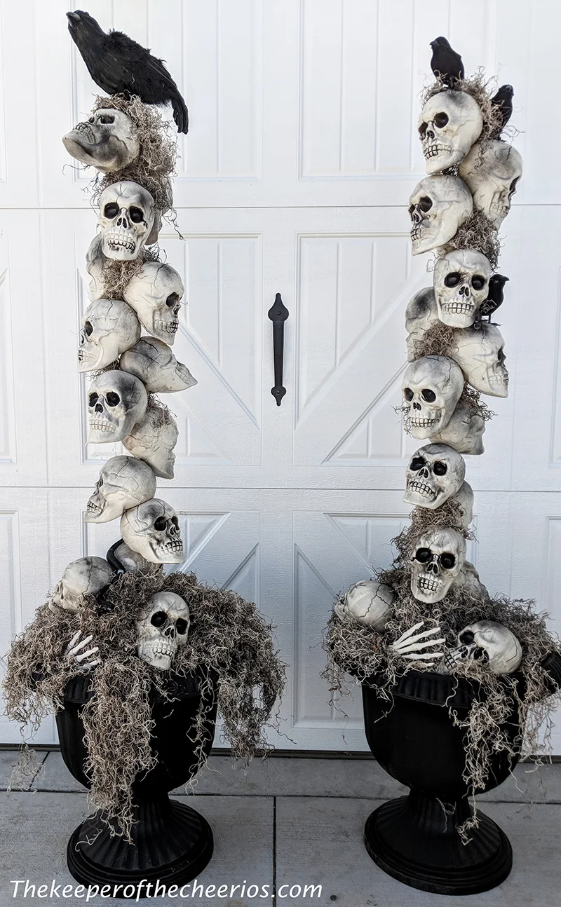 Skeleton Crafts in Hallway