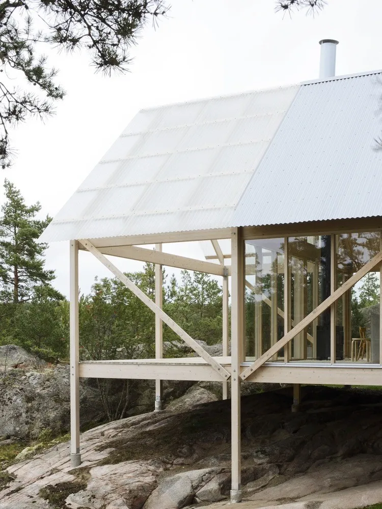 Viggsö par Arrhov Frick Arkitektkontor en Suède