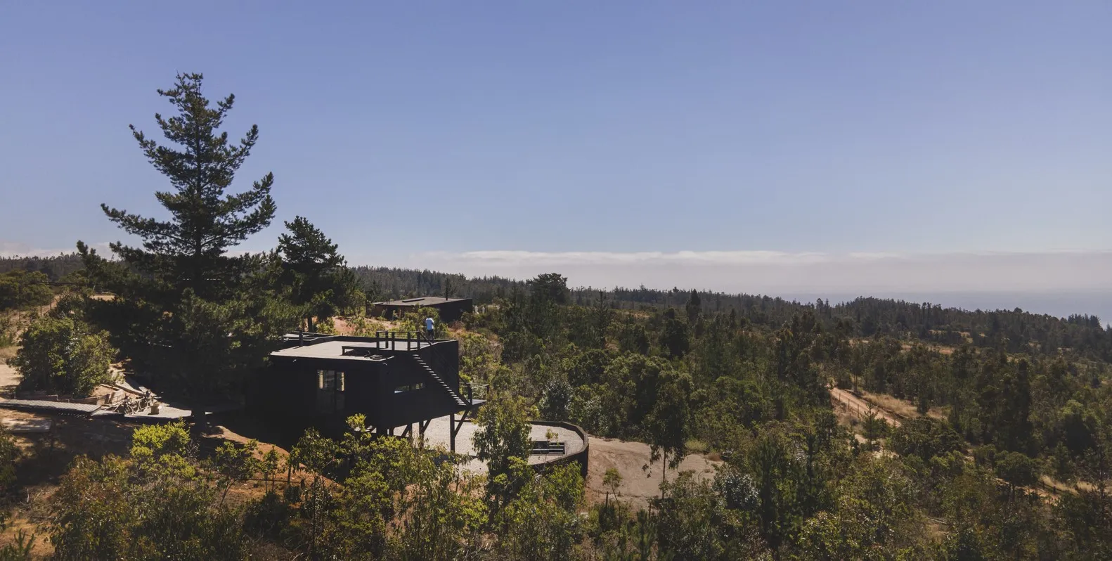 Дім Пуертекілло від Estudio Base Arquitectos у Навідаде, Чилі