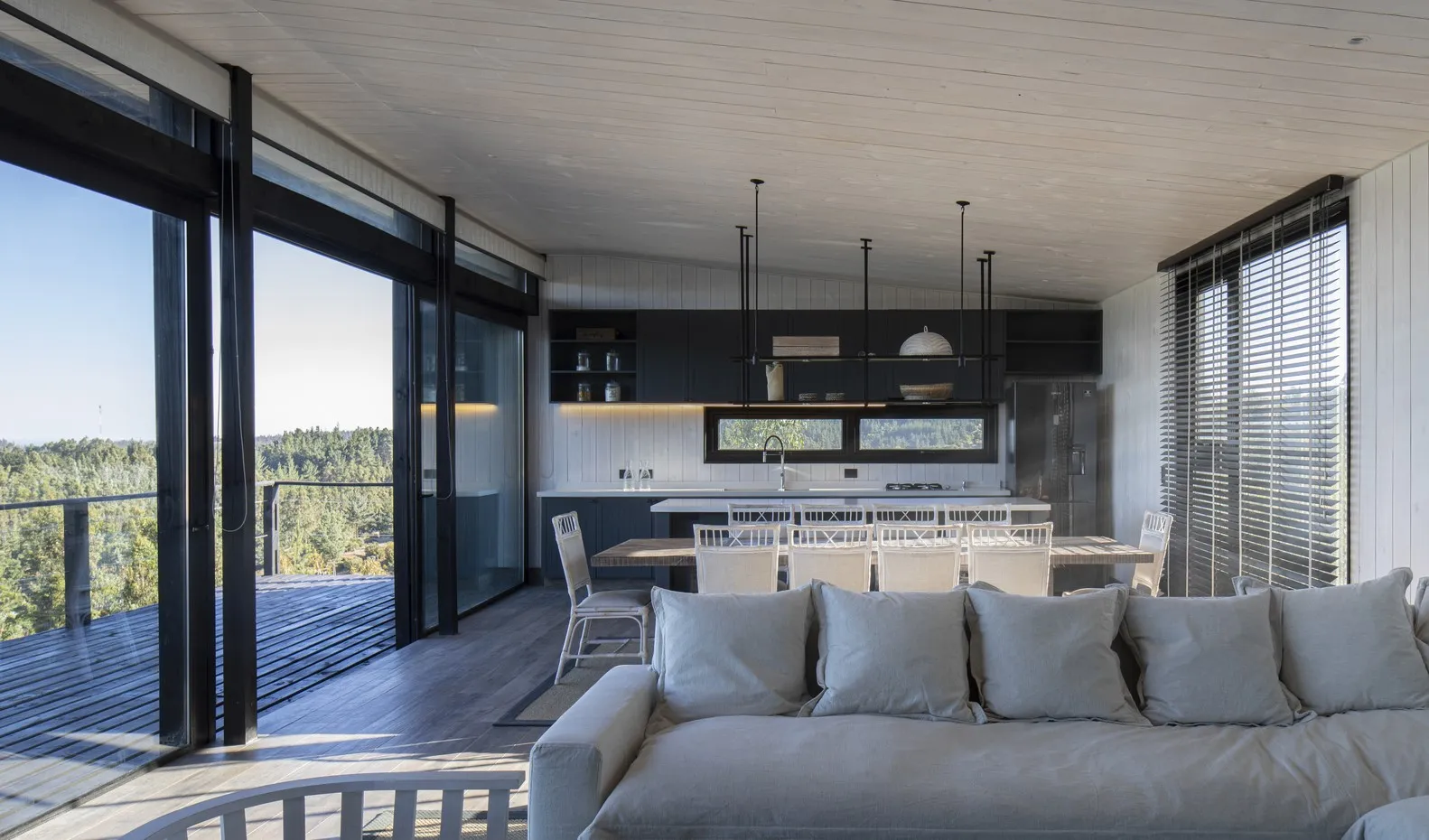 Дім Пуертекілло від Estudio Base Arquitectos у Навідаде, Чилі