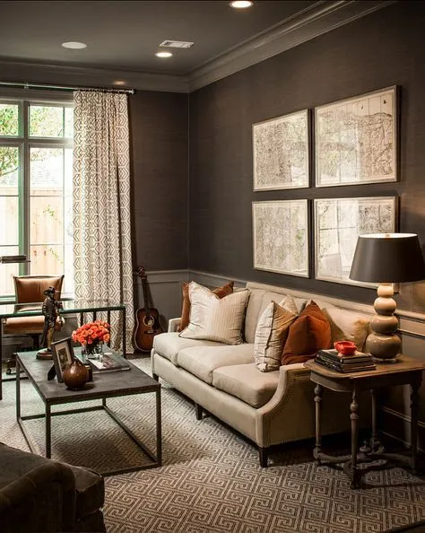 Tips for Using Brown Wall Color in Decoration