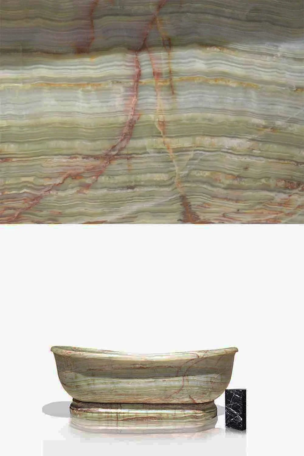 2022年潮流：适合大中小浴室的石材浴缸