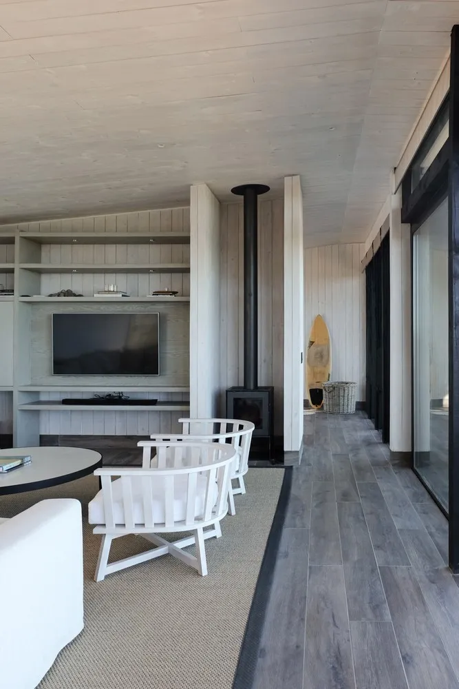 Дім Пуертекілло від Estudio Base Arquitectos у Навідаде, Чилі