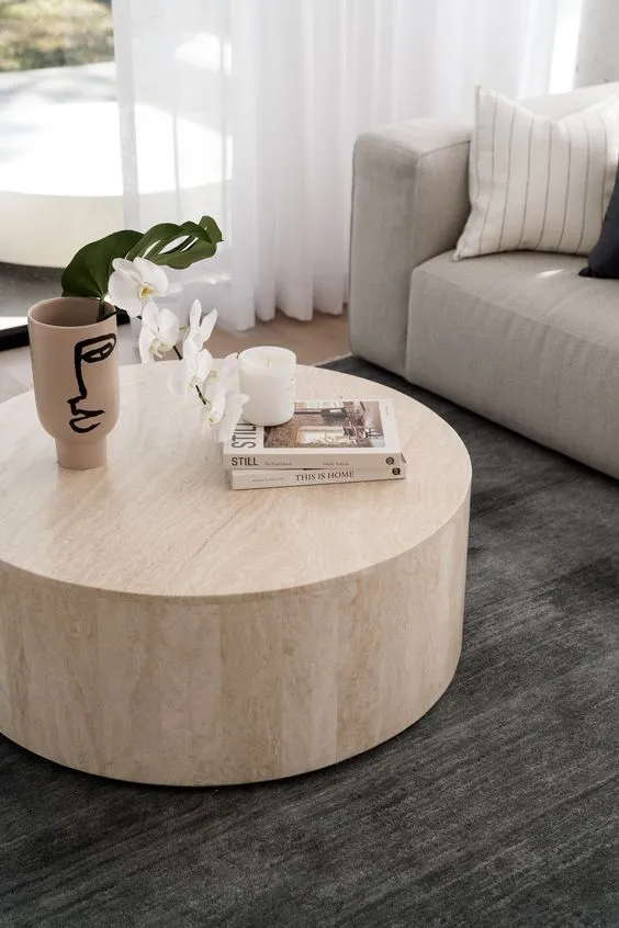 Travertine Coffee Tables to Embrace the Unstoppable Trend of the Year