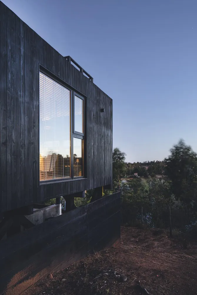 Дім Пуертекілло від Estudio Base Arquitectos у Навідаде, Чилі