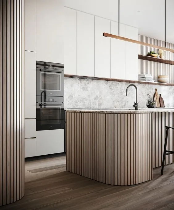 Featured Interior with Wooden Details