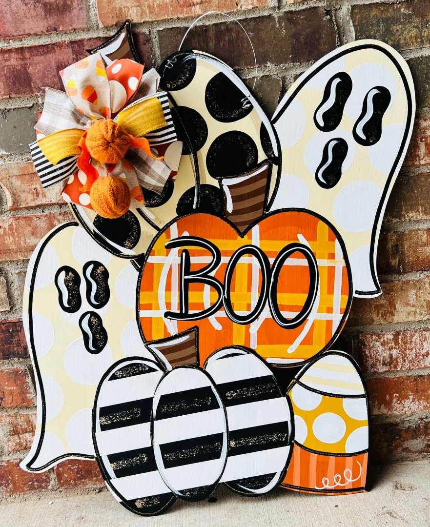 13. Accesorio de puerta de fantasma Boo