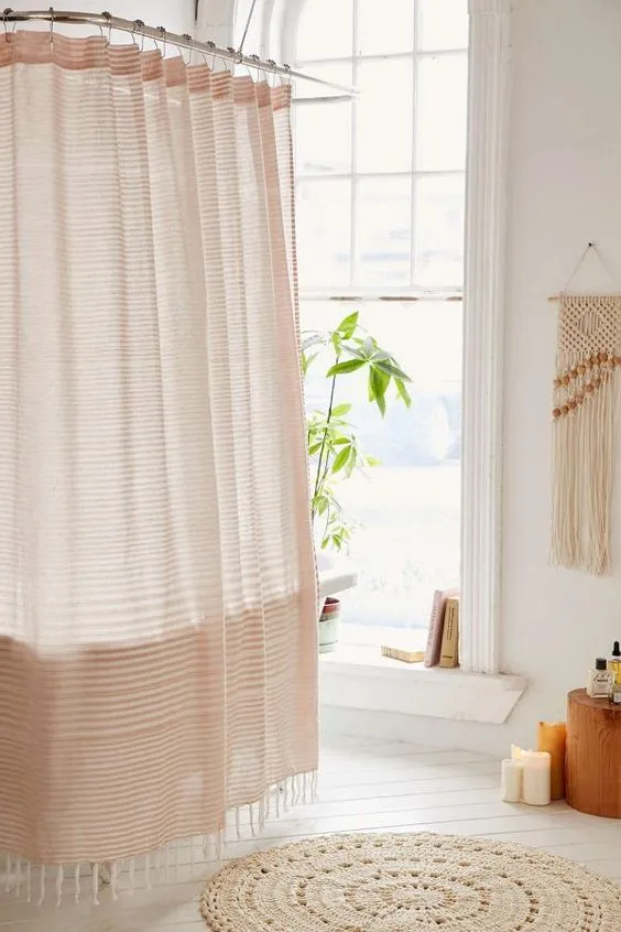 令人惊叹的淋浴间窗帘灵感