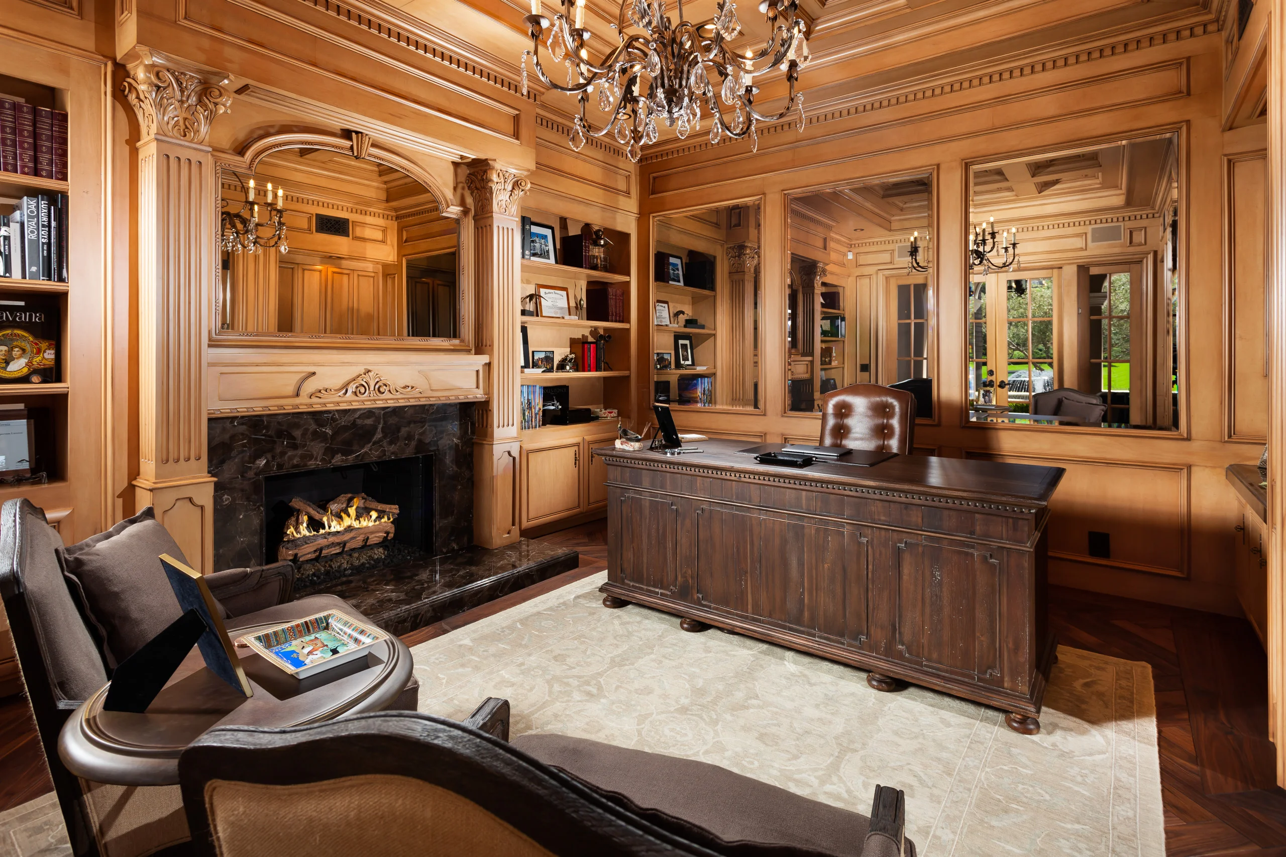 13. 地中海风格的家庭办公室