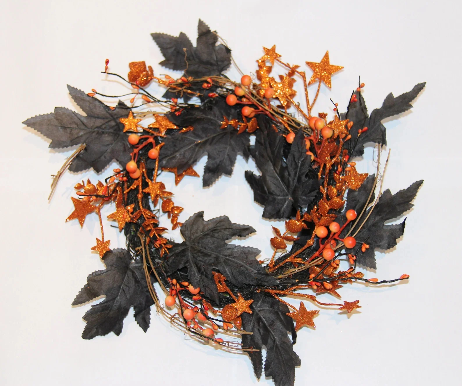 15. Halloween Door Wreath