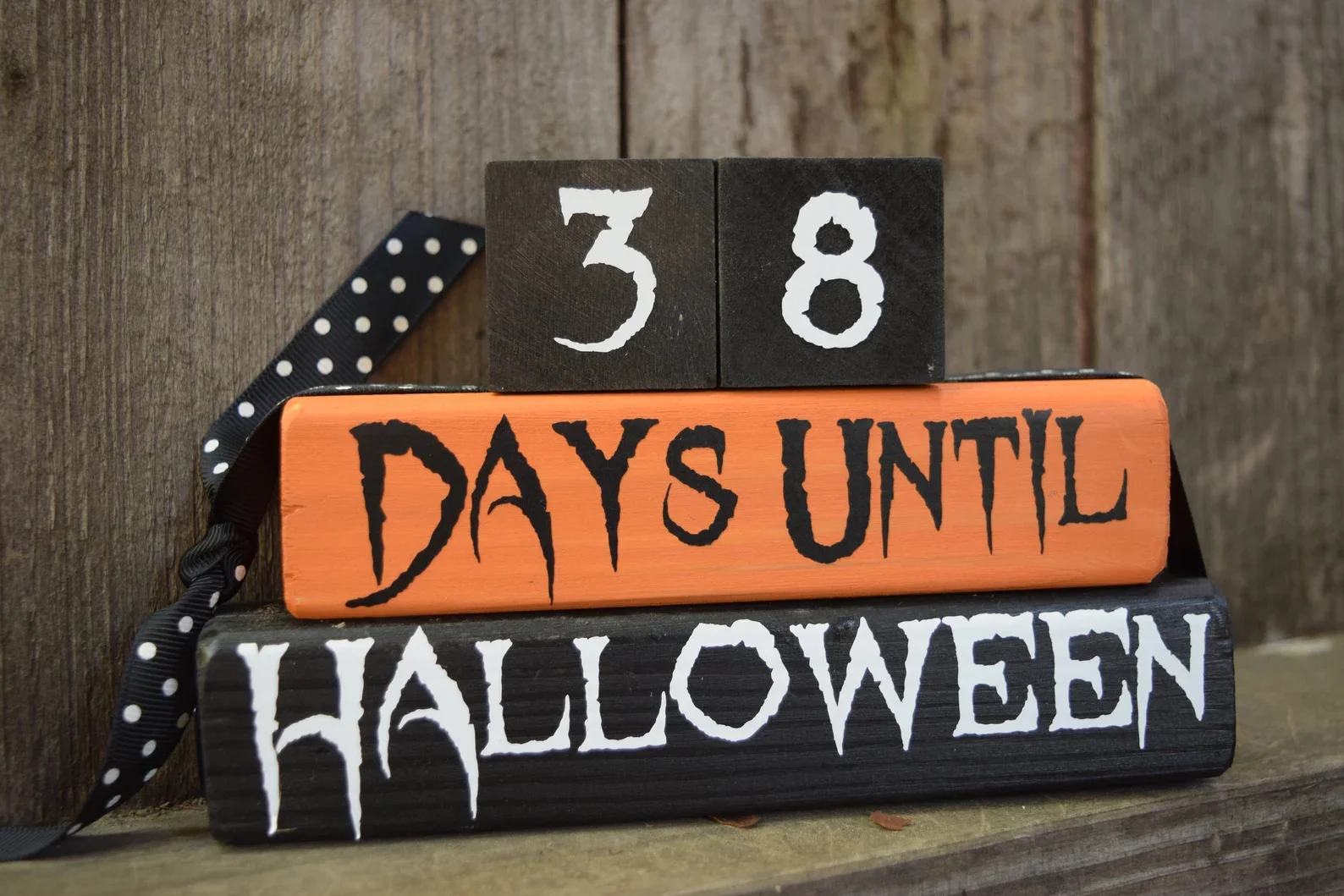 10. Halloween Countdown Blocks