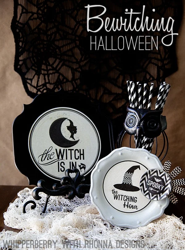 8. Halloween-Accessoires mit Mod Podge