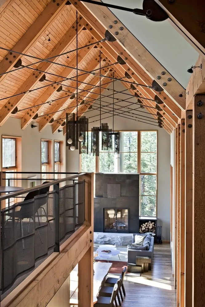 Haus am Tahoe-Ufer von WA Design Inc in Nevada, USA