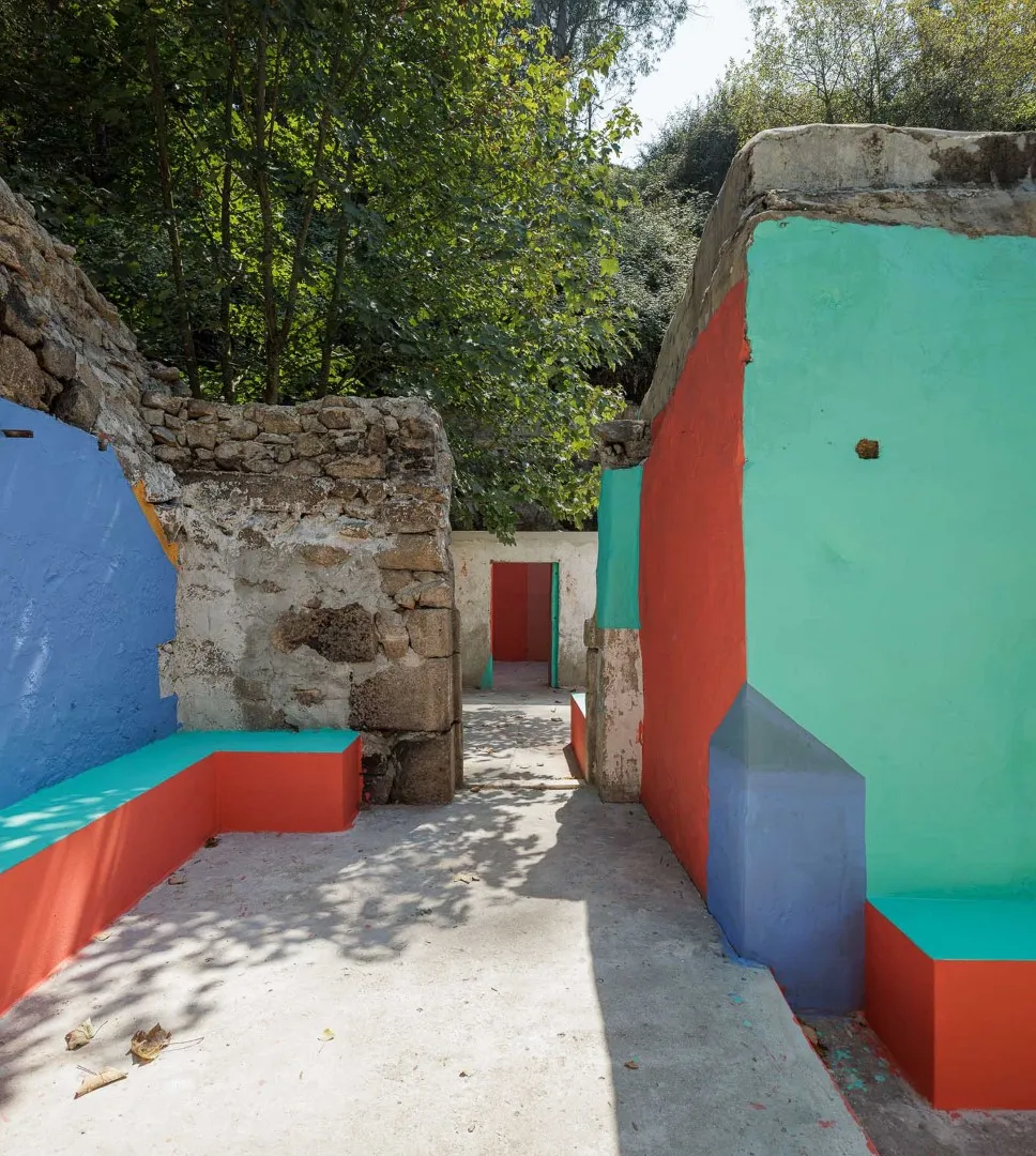 葡萄牙保罗·莫雷拉建筑事务所与Verkron艺术集体的Escadinhas步行道项目 葡萄牙保罗·莫雷拉建筑事务所与Verkron艺术集体的Escadinhas步行道项目