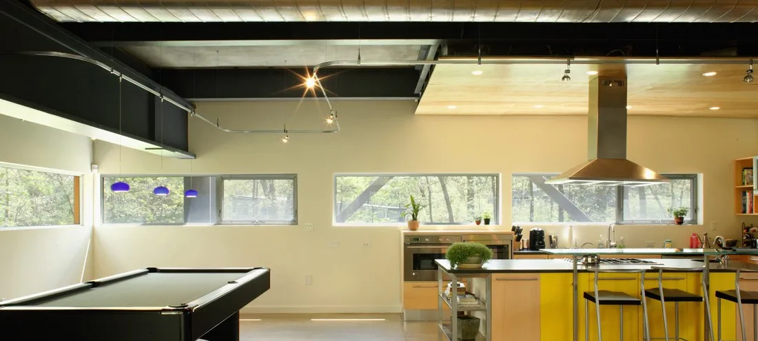 Single Speed Design设计的Big Dig住宅,美国马萨诸塞州莱克星顿 Single Speed Design设计的Big Dig住宅,美国马萨诸塞州莱克星顿