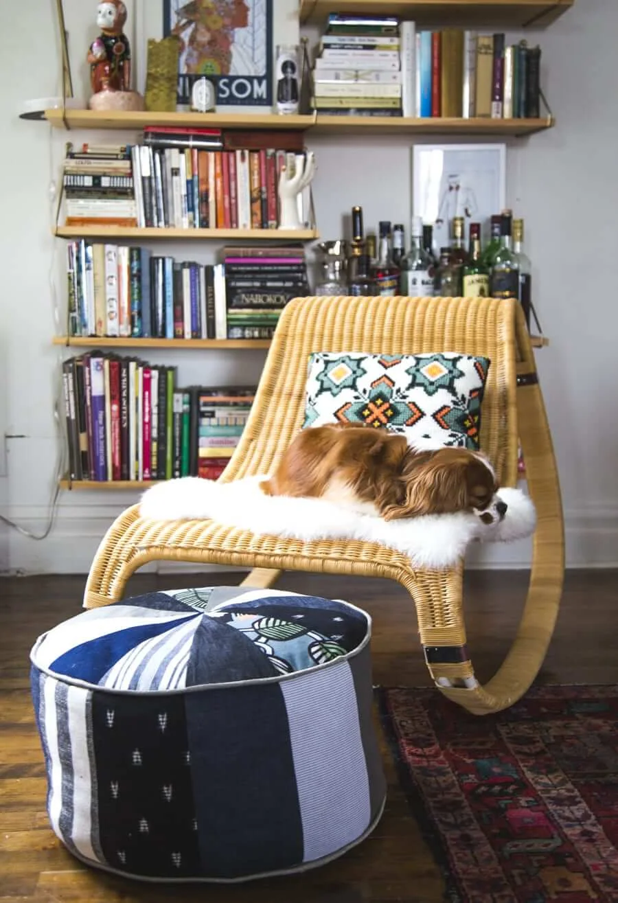 3. Proyecto DIY con jeans – cojín estampado