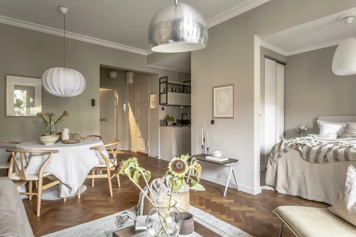 Style, Simplicity and Warmth in 41 m²