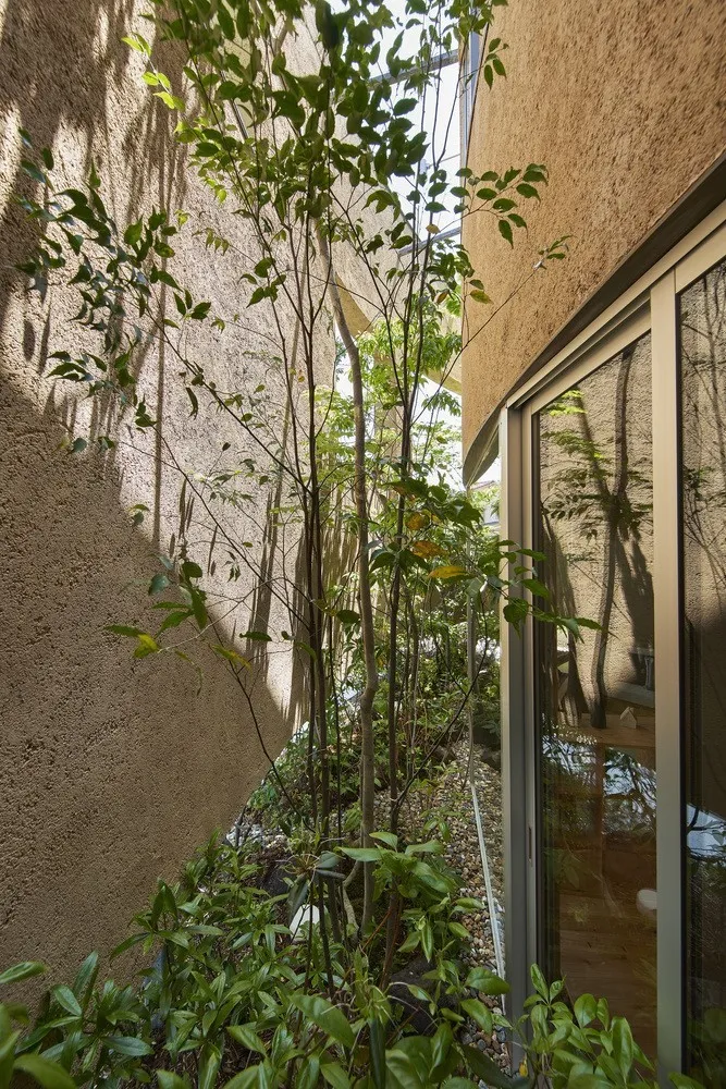PeacoQ House by UID Architects: Curved Walls and Seamless Boundaries in Hiroshima
