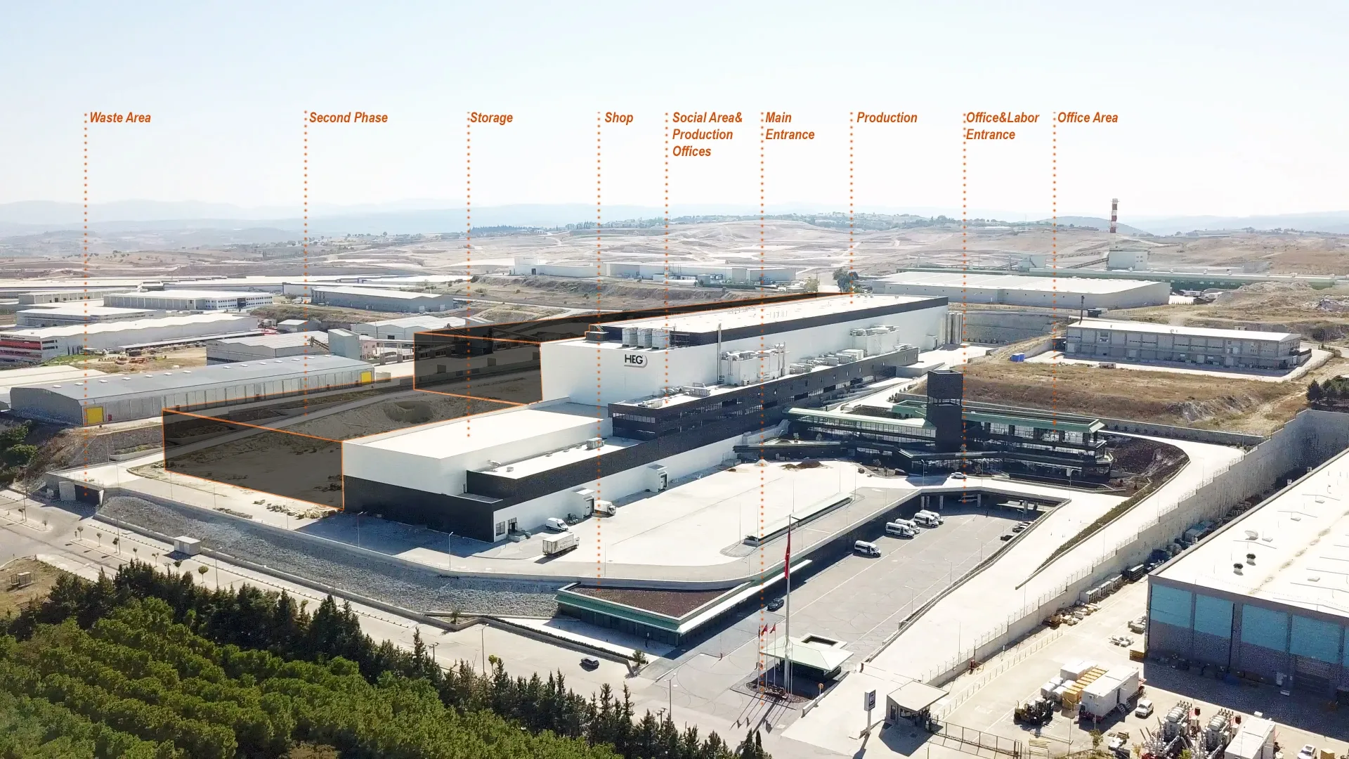 生态设计的生产园区