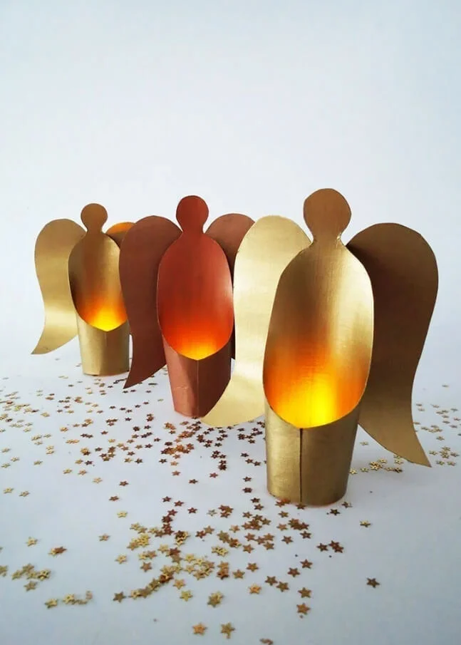 15. Hacer un ángel de vela