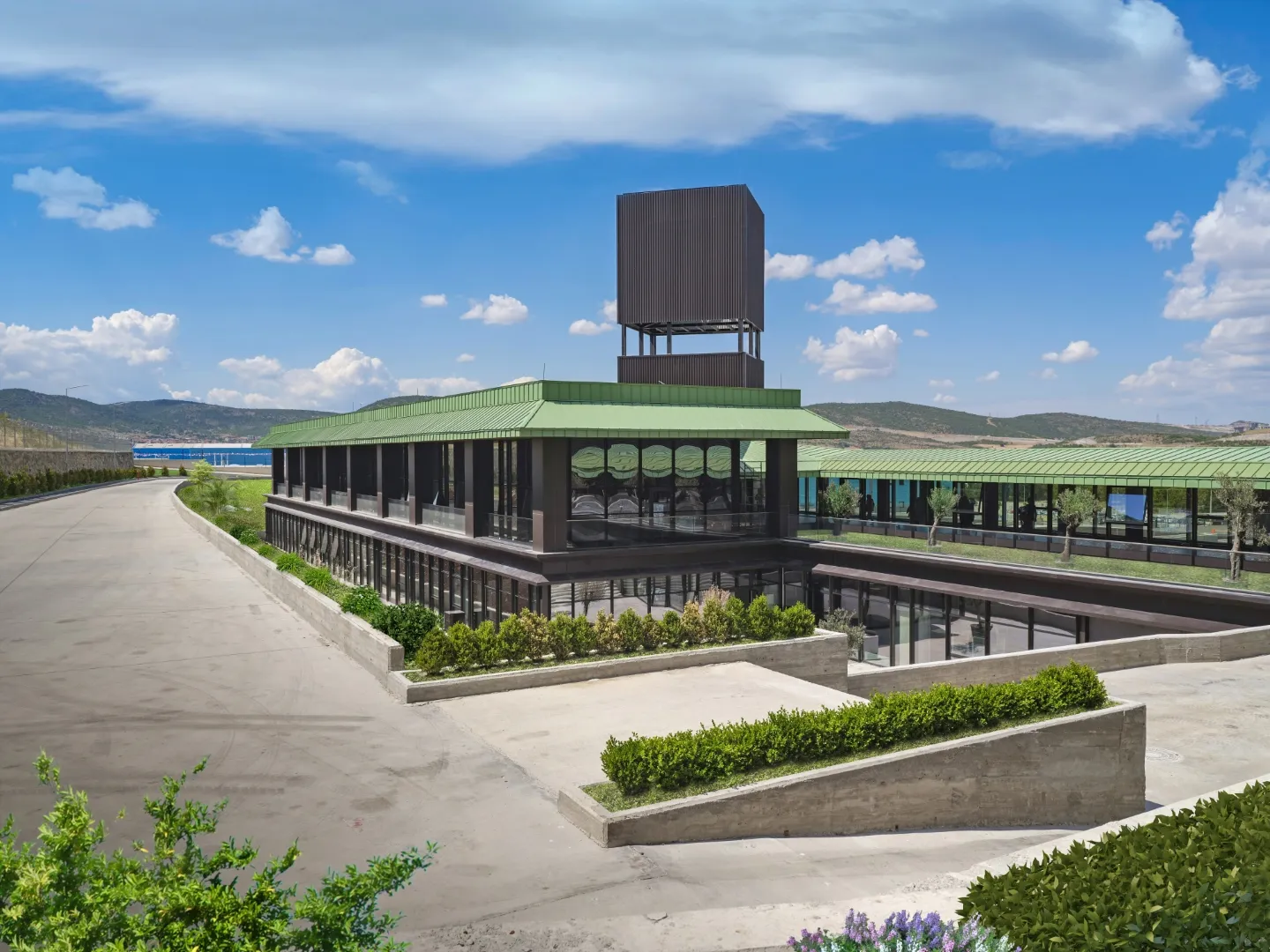 生态设计的生产园区