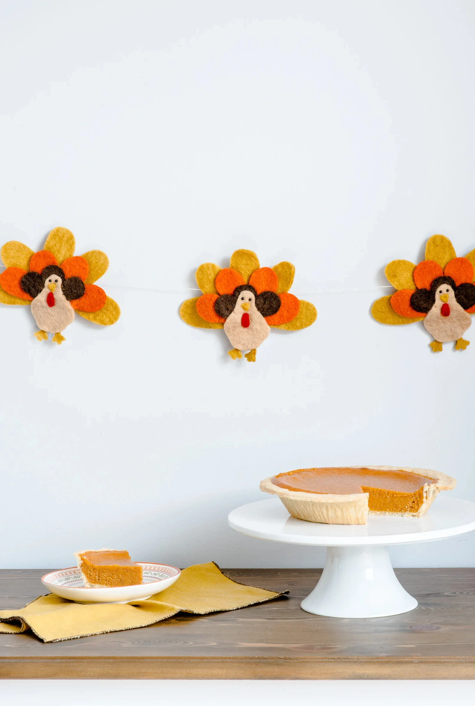 2. Thanksgiving-Lichterkette mit Truthahn