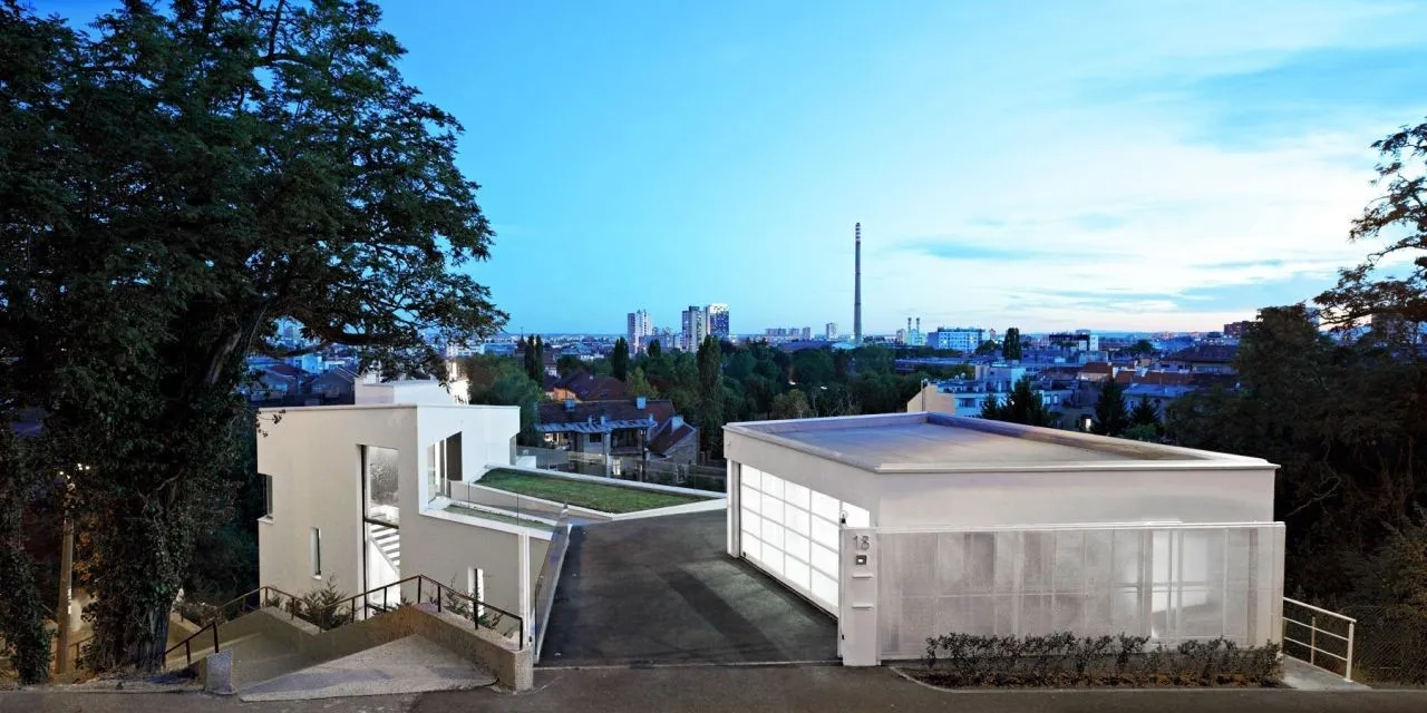 扎格雷布AVP Arhitekti公司的2P住宅，克罗地亚