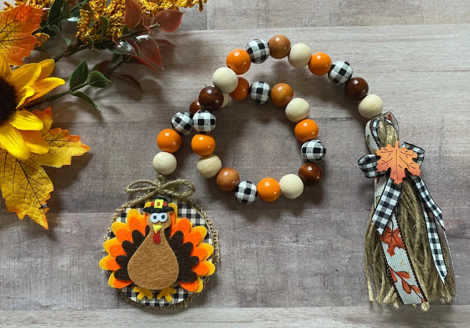 14. Herbstperlen-Lichterkette