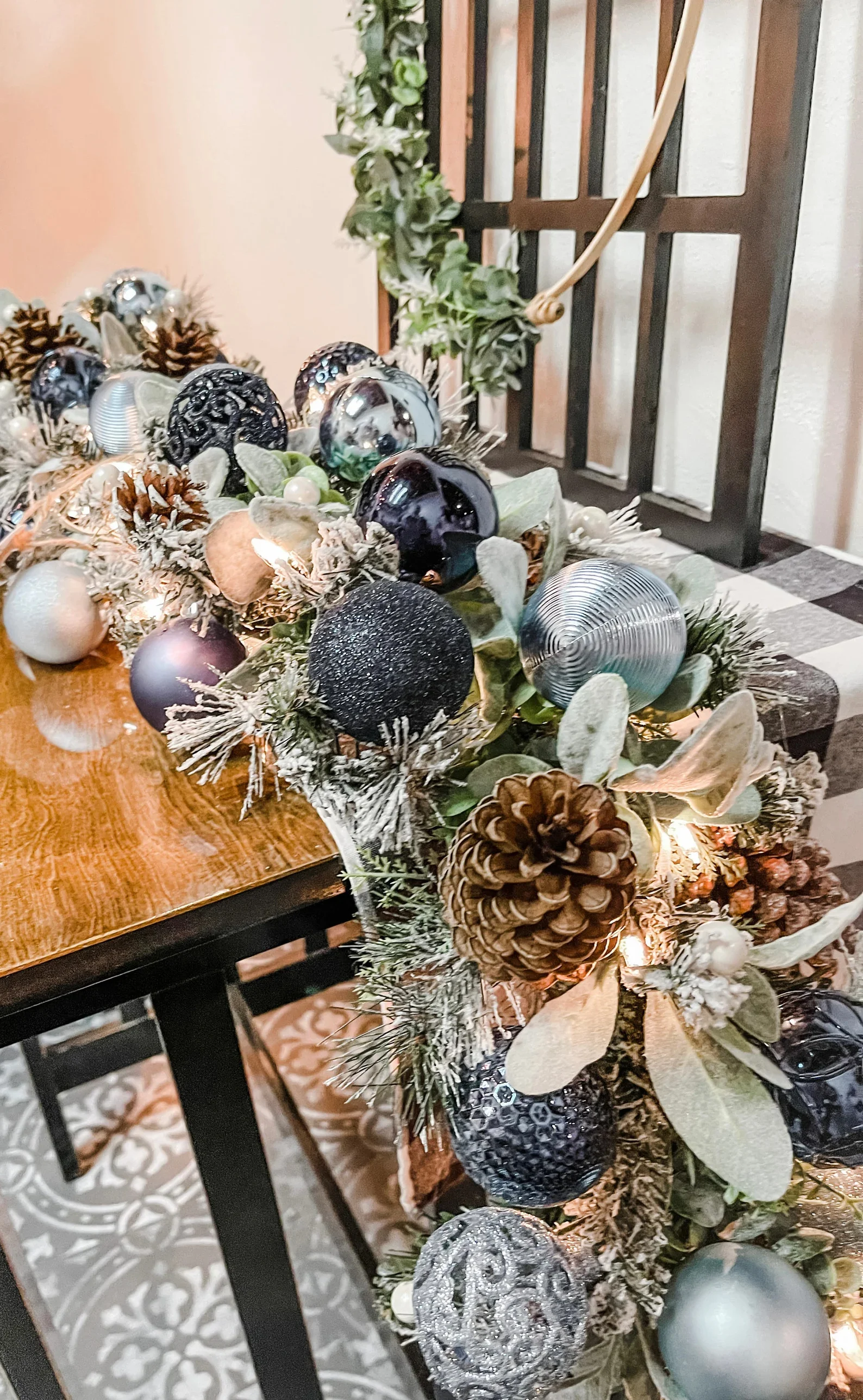 3. Гірлянда зі снігом