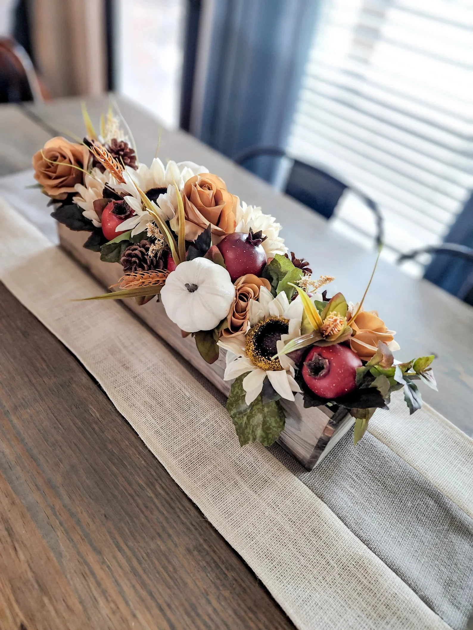 6. Centro de mesa para el Día de Acción de Gracias