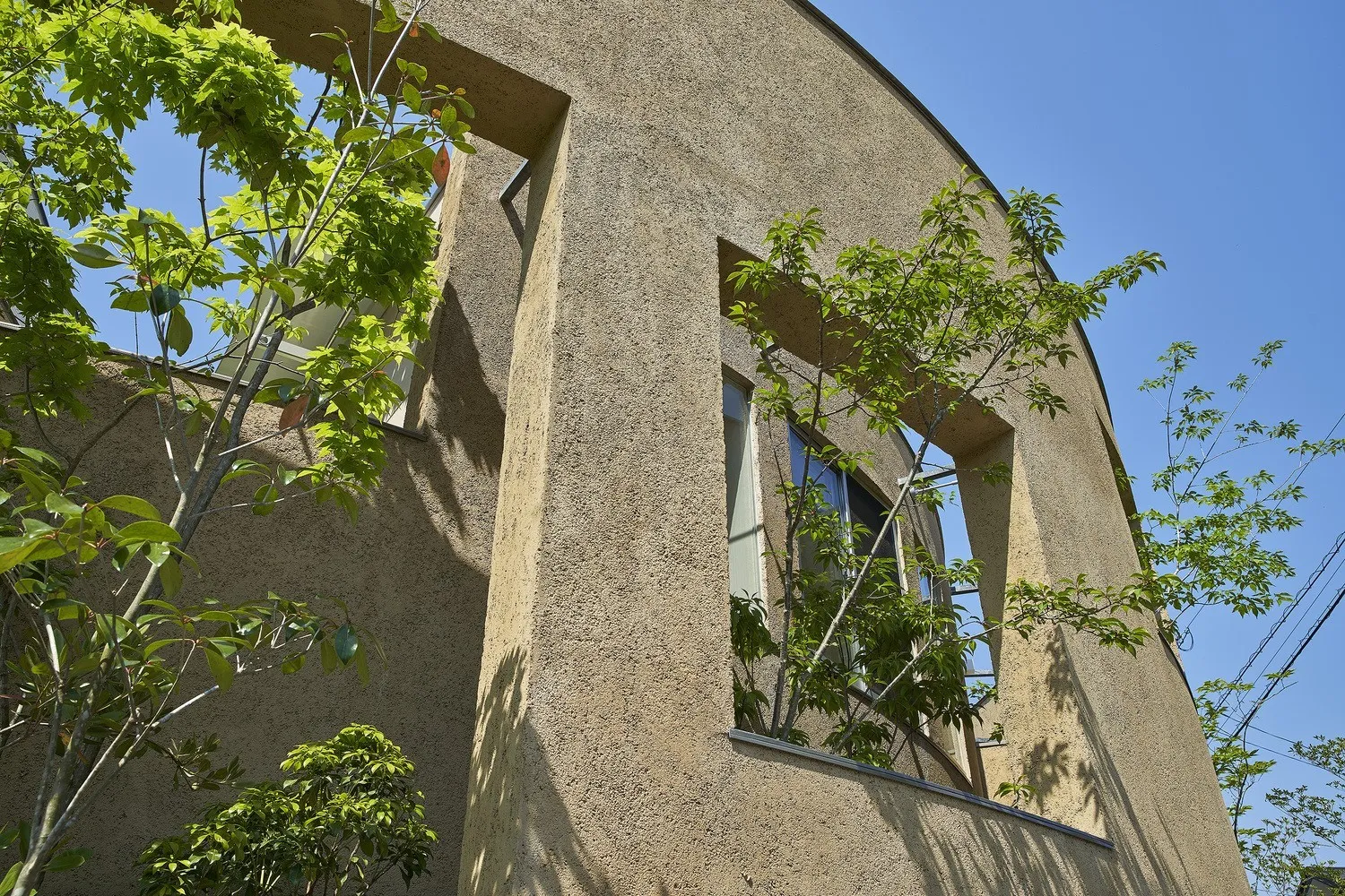 PeacoQ House by UID Architects: Curved Walls and Seamless Boundaries in Hiroshima