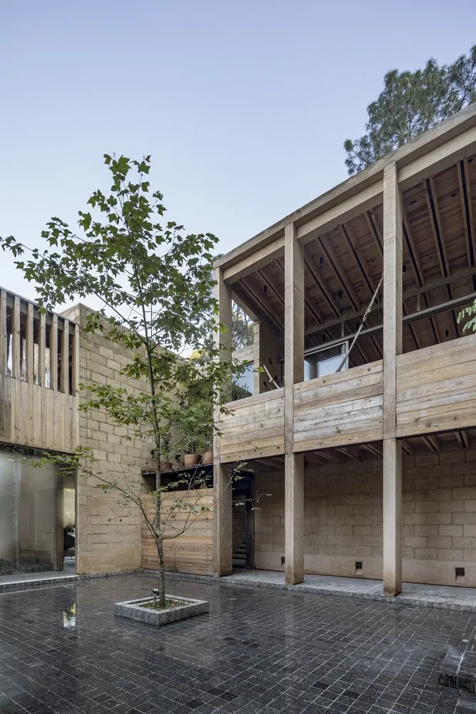 瓦哈卡的Taller Héctor Barroso住宅项目，墨西哥瓦列德布拉沃