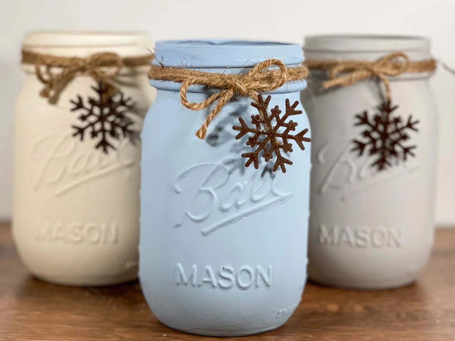 12. Farmhouse Winter Jar