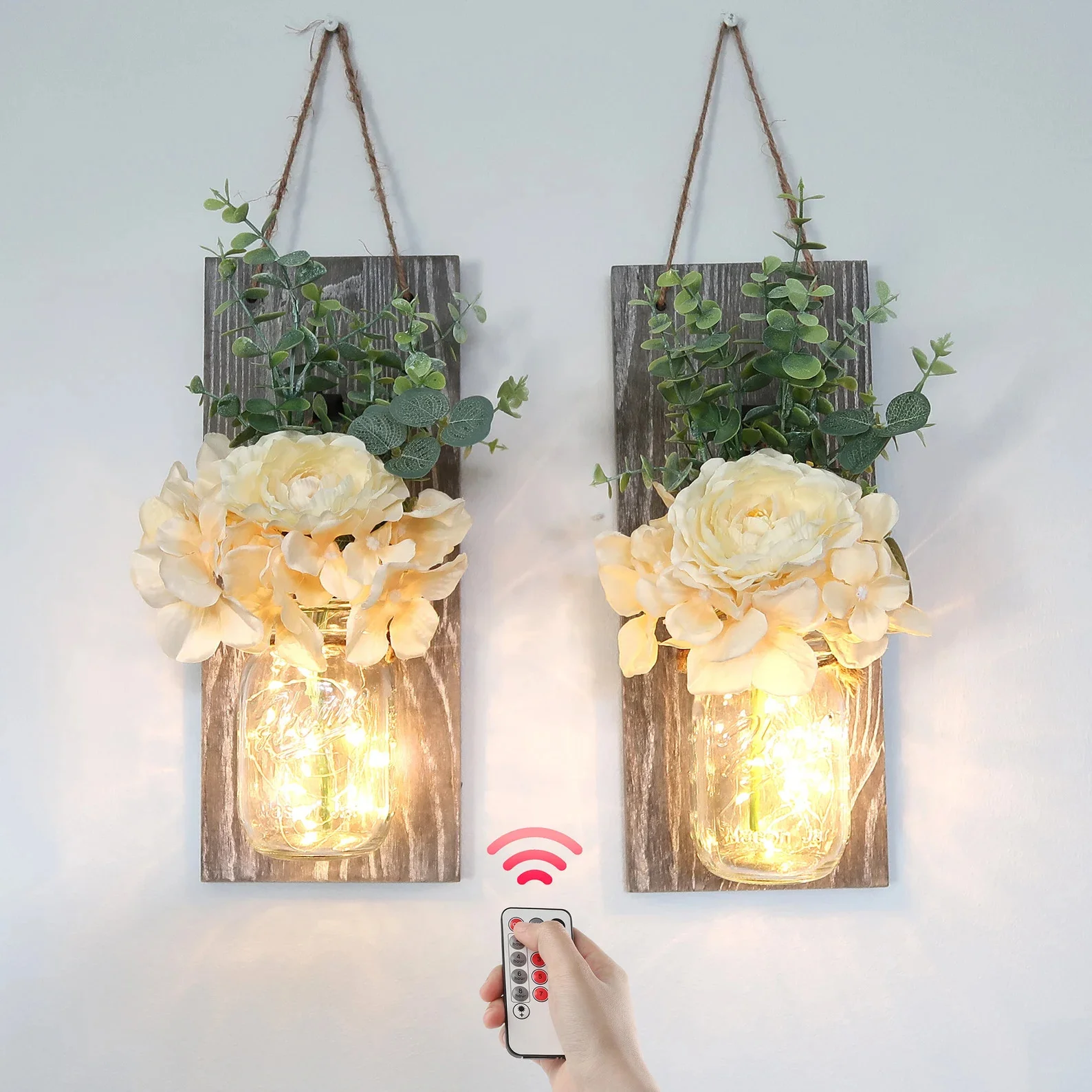 2. Vela de lata mason