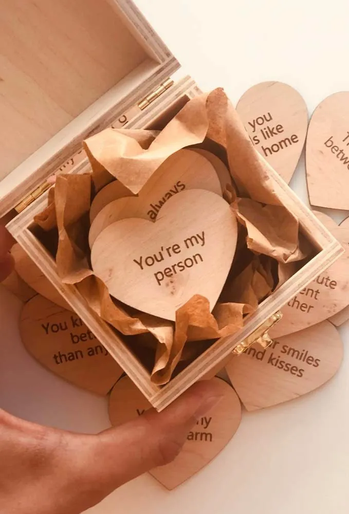 创意木质婚礼纪念日想法