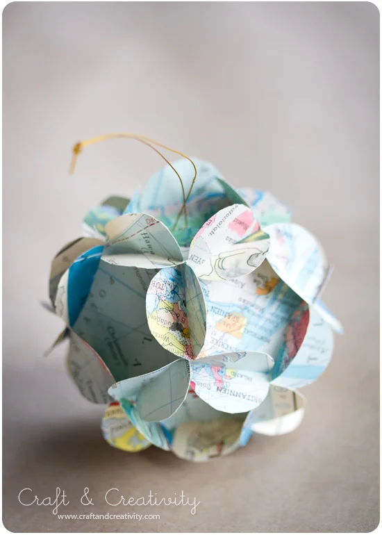 10. 3D кулькові прикраси з паперу