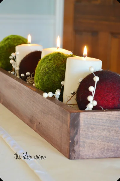 9. DIY Christmas Centerpiece