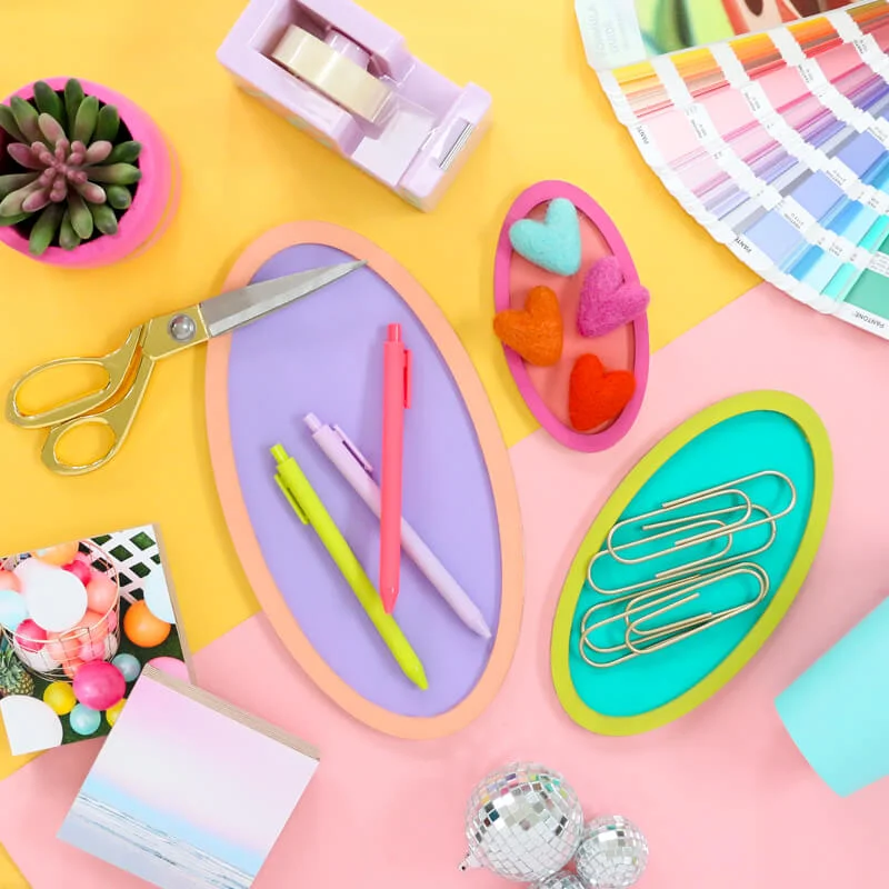 9. Bloques de colores DIY para almacenar