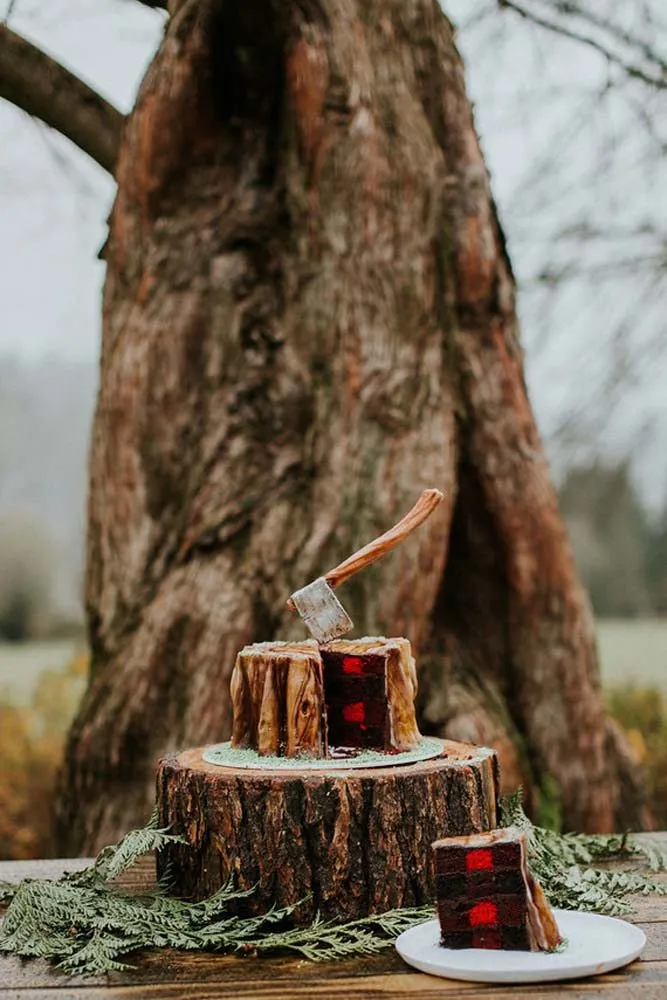 创意木质婚礼纪念日想法