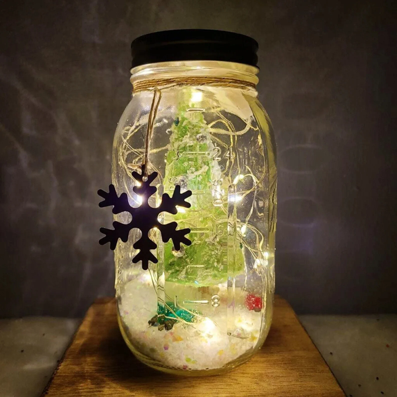 5. Jar with Lights
