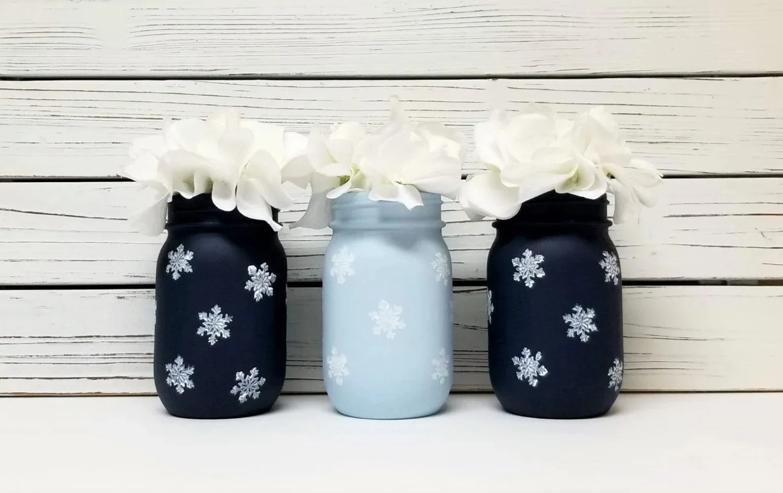 13. Snowflakes in Jars