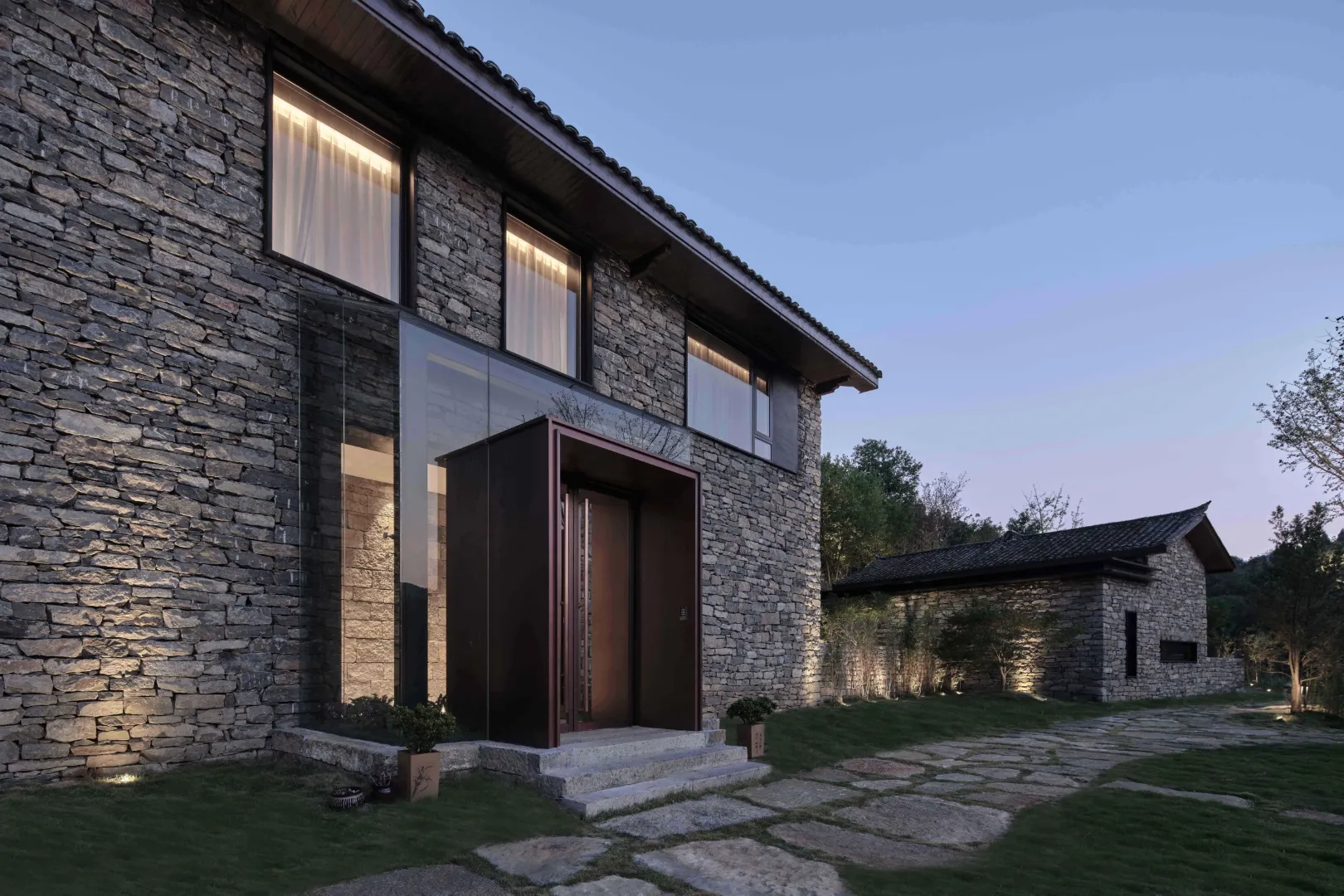 湖北_nanfang石头房子由CAALDI设计 湖北_nanfang石头房子由CAALDI设计