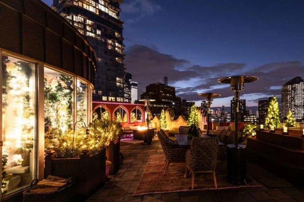 玛丽亚·凯莉邀请您参加她在纽约家中的圣诞鸡尾酒派对