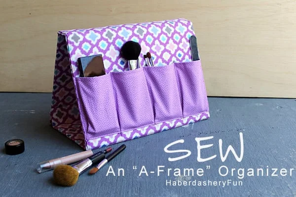 16. DIY A-Frame Organizer