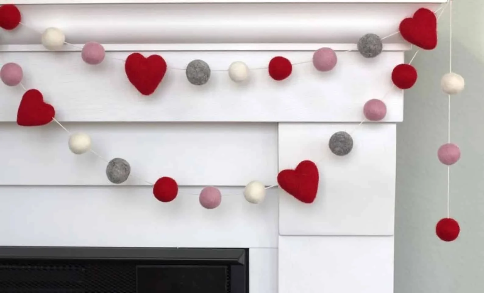 10. Heart Garland for Valentine's Day