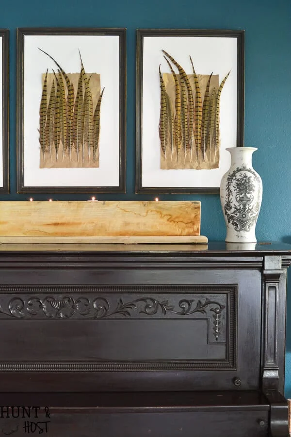 5. DIY FEATHER WALL DECOR