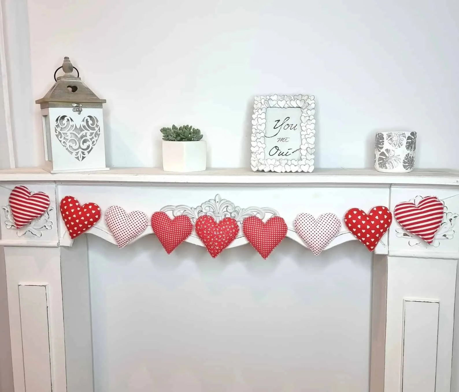 14. Heart Garland for Valentine's Day