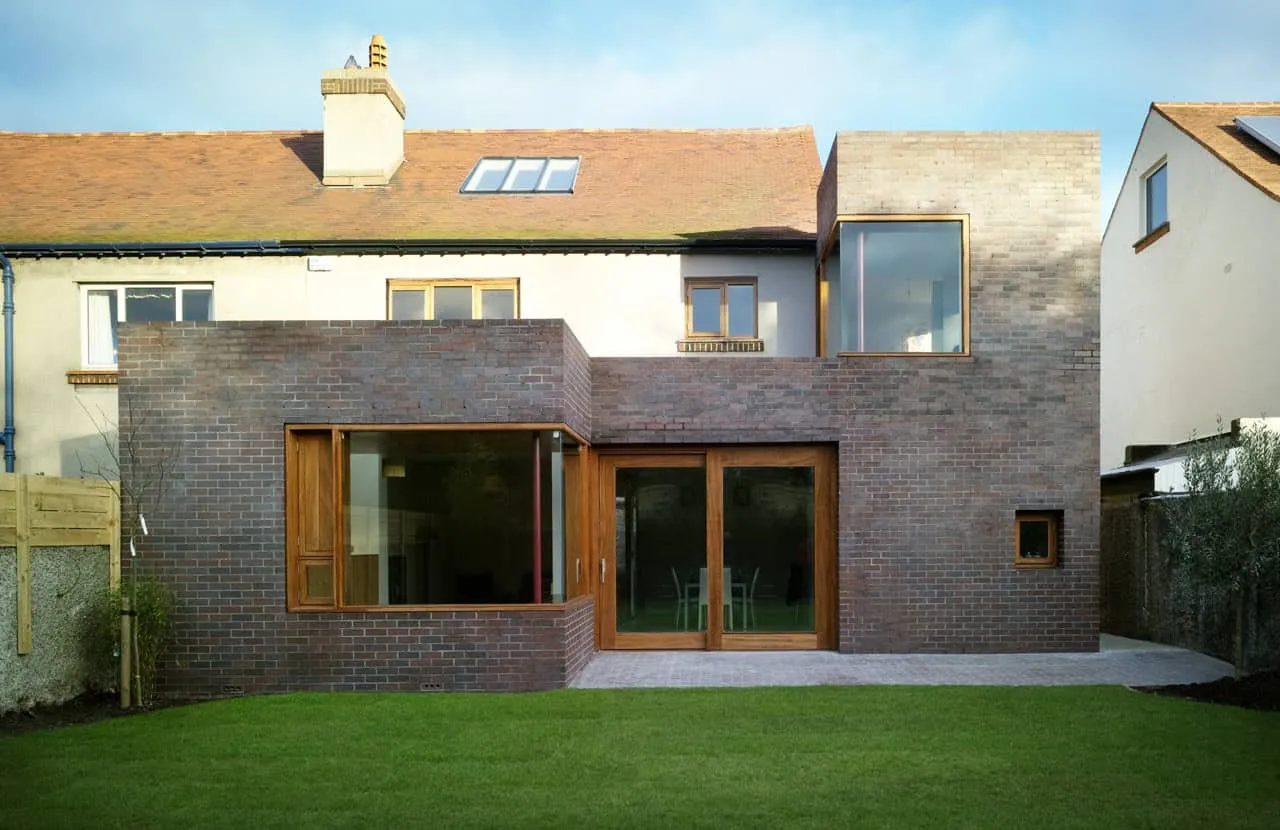 Ziegelstärke von A2 Architects in Dublin, Irland Ziegelstärke von A2 Architects in Dublin, Irland